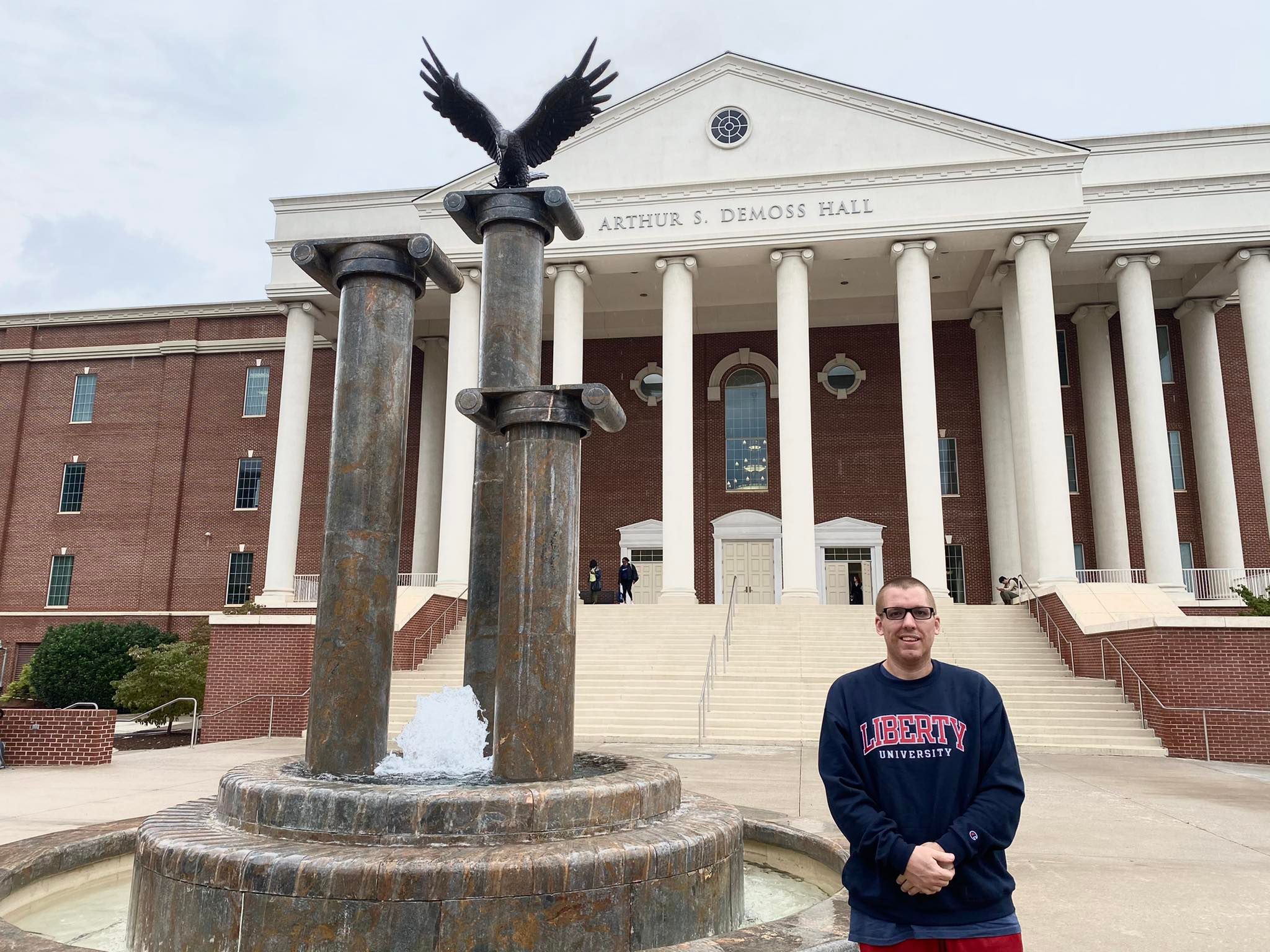 Wordplay English Language Center's Co-Founder Keith Tacey at Liberty University, USA